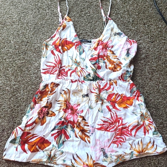 Shein Floral Romper